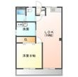 アサヒパレス川之江A棟の間取図