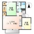 フレグランスいしやの間取図