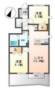 シャーメゾンHadaの間取図