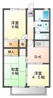 エスポワールの間取図