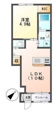 Azyu(エイジュ)の間取図