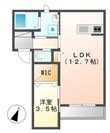 アルフラットⅠの間取図
