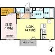 D-roomシュシュの間取図