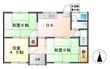 西の土居2丁目貸家の間取図