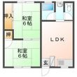 神野マンション(庄内)の間取図