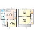 高木町貸家の間取図