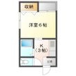 エムケイハイツの間取図