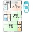 中町N氏一戸建の間取図