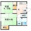 コーポ豊の間取図