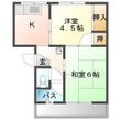 山田コーポの間取図