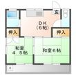 ハイツ中町の間取図