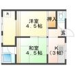 第一林アパートの間取図