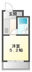 大牟田市柿園町1丁目の間取図