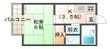 セントラルハイムA棟B棟の間取図