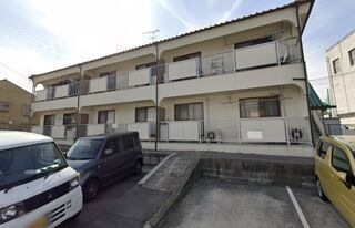 写真:角屋ハイツの外観