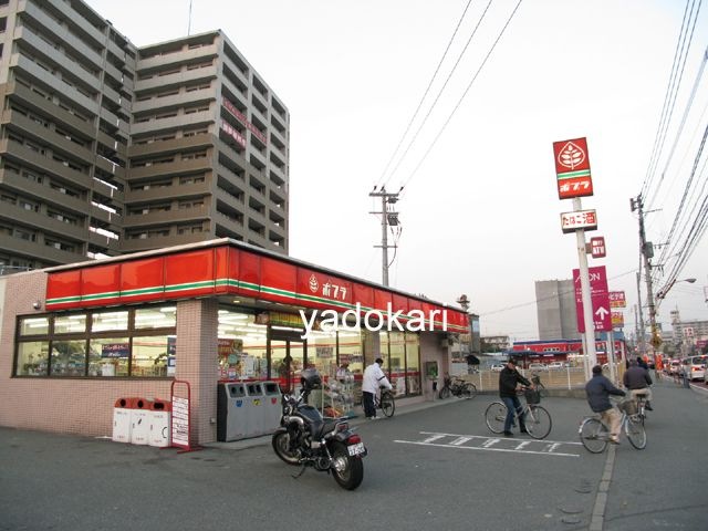 写真:コンビニ ポプラ