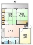 コーポラスリュウの間取図