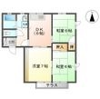ドミール鍋島Aの間取図