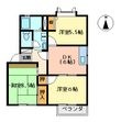 佐賀市鍋島２丁目の間取図