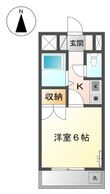 裾野市二ツ屋の間取図