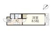 広島市安佐南区祇園2丁目の間取図
