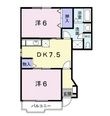 写真:クレストール古谷 1階101の間取図