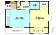 広島市東区牛田中1丁目の間取図
