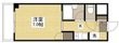広島市中区弥生町の間取図