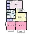 エルディム落合南Aの間取図