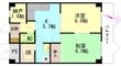 広島市安佐南区東原1丁目の間取図