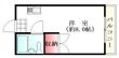 広島市西区観音町の間取図