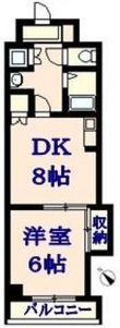 広島市中区榎町の間取図