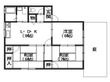 広島市安佐南区東原2丁目の間取図