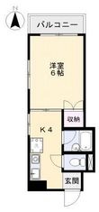 広島市中区鶴見町の間取図