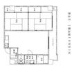 広島市中区南竹屋町の間取図