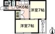広島市中区十日市町2丁目の間取図
