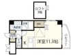 広島市中区竹屋町の間取図