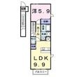 エクセレントＳの間取図