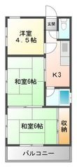 広島市中区昭和町の間取図