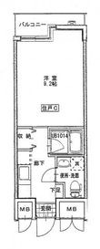広島市南区宇品海岸1丁目の間取図