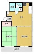 広島市中区舟入本町の間取図