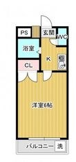 広島市中区舟入本町の間取図