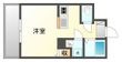 広島市中区千田町1丁目の間取図
