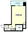 広島市中区南竹屋町の間取図