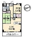 広島市安佐南区中筋4丁目の間取図