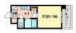 広島市西区大芝３丁目の間取図