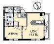 広島市西区東観音町の間取図