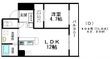 広島市中区幟町の間取図