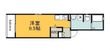 広島市中区昭和町の間取図