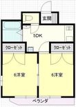 広島市西区楠木町1丁目の間取図